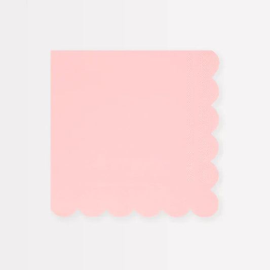 Cotton Candy Pink Large Napkins