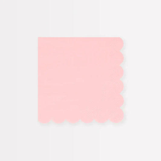 Cotton Candy Pink Small Napkins