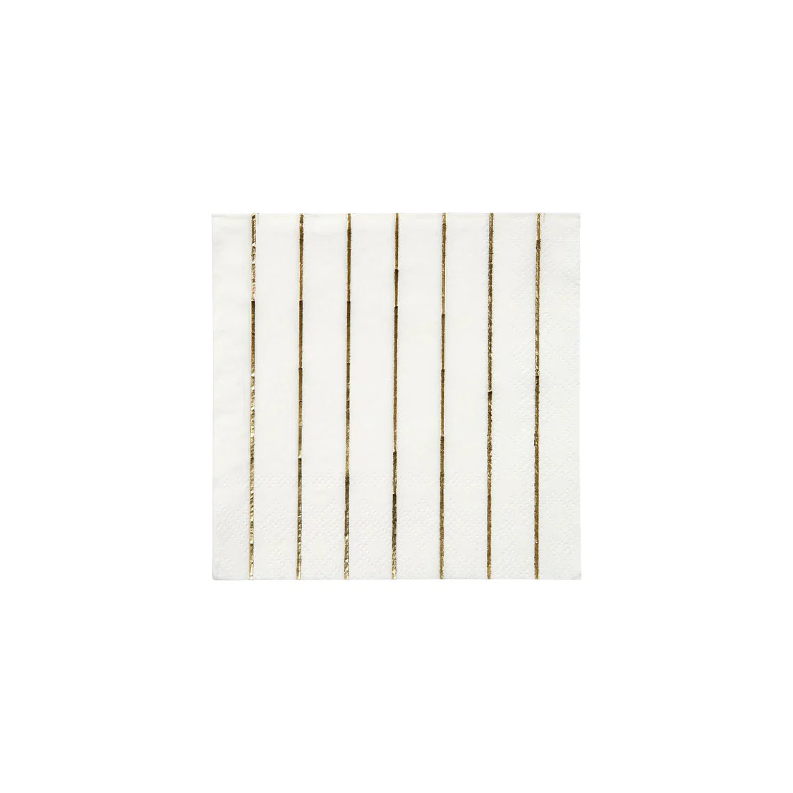 Gold Strip Small Napkins