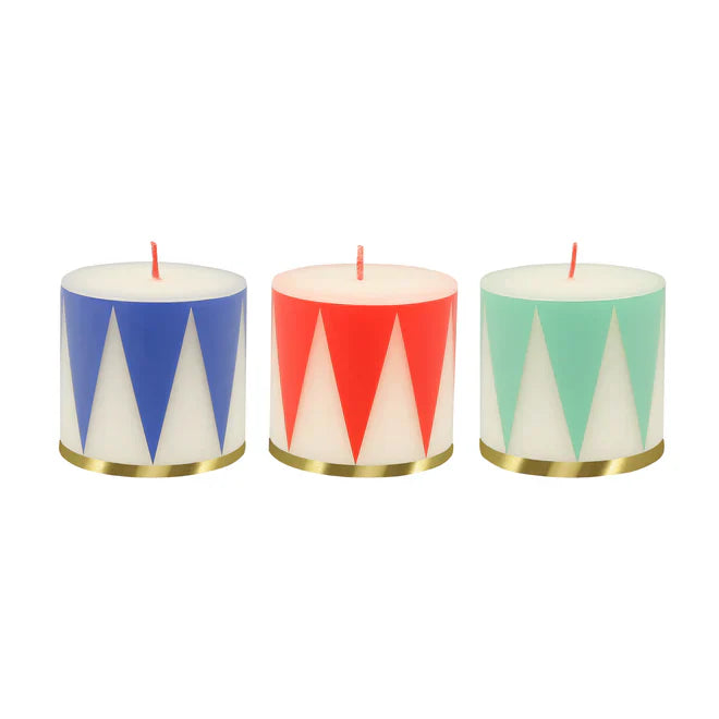 Small Drum Candles