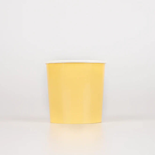 Lemon Sherbet Tumbler Cups