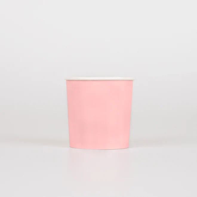 Cotton Candy Pink Tumbler Cups