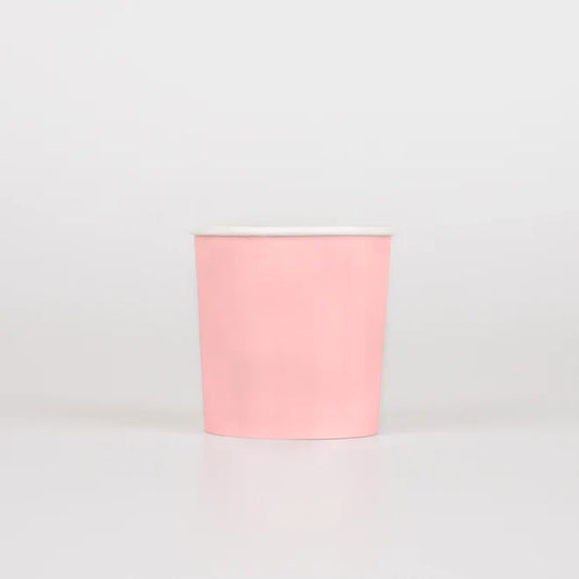 Cotton Candy Pink Tumbler Cups