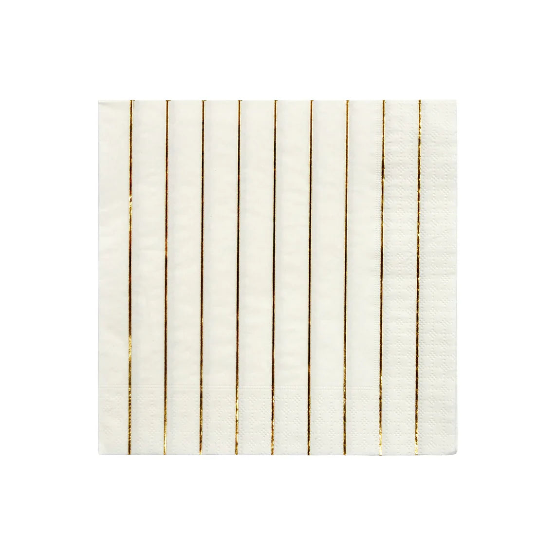 Gold Stripe Large Napkins