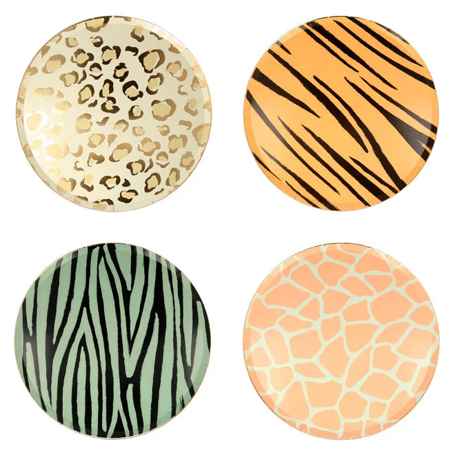 Safari Animal Print Dinner Plates