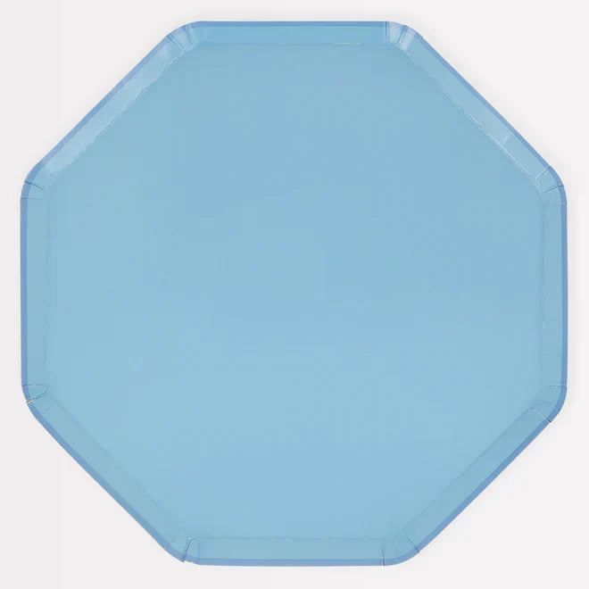 Cornflower Blue Dinner Plates