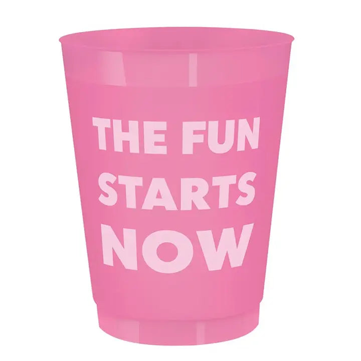 Fun Starts Now Party Cups