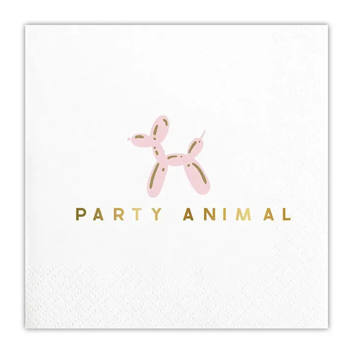 Party Animal Beverage Napkins