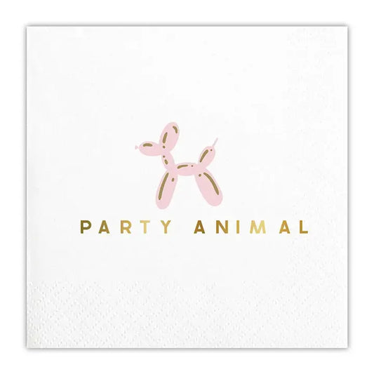 Party Animal Beverage Napkins