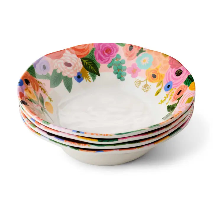 Garden Party Melamine Bowls