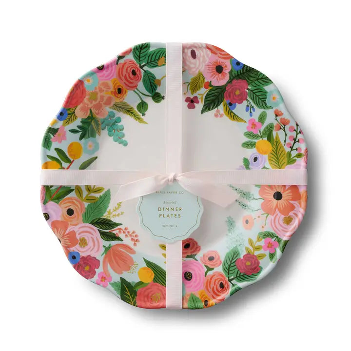 Garden Party Melamine Plates