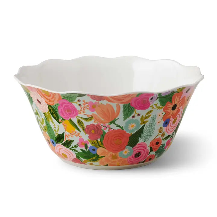 Garden Party Melamine Serving Bowl