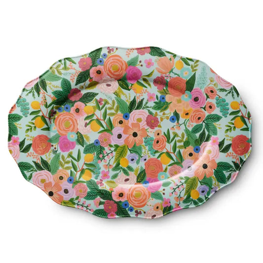 Garden Party Melamine Serving Platter