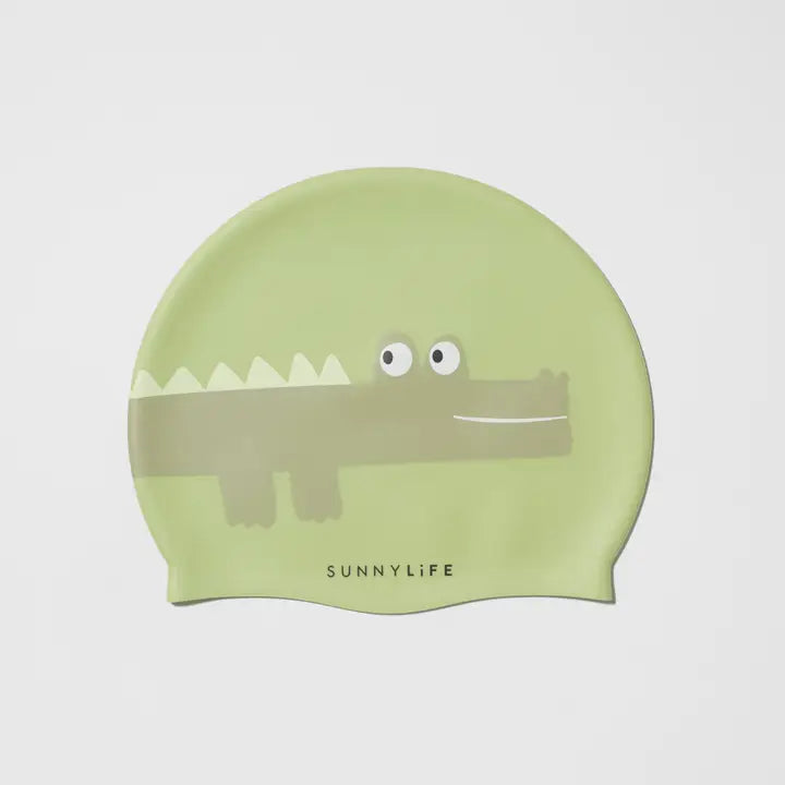 Kids Swimming Cap - Cookie the Croc