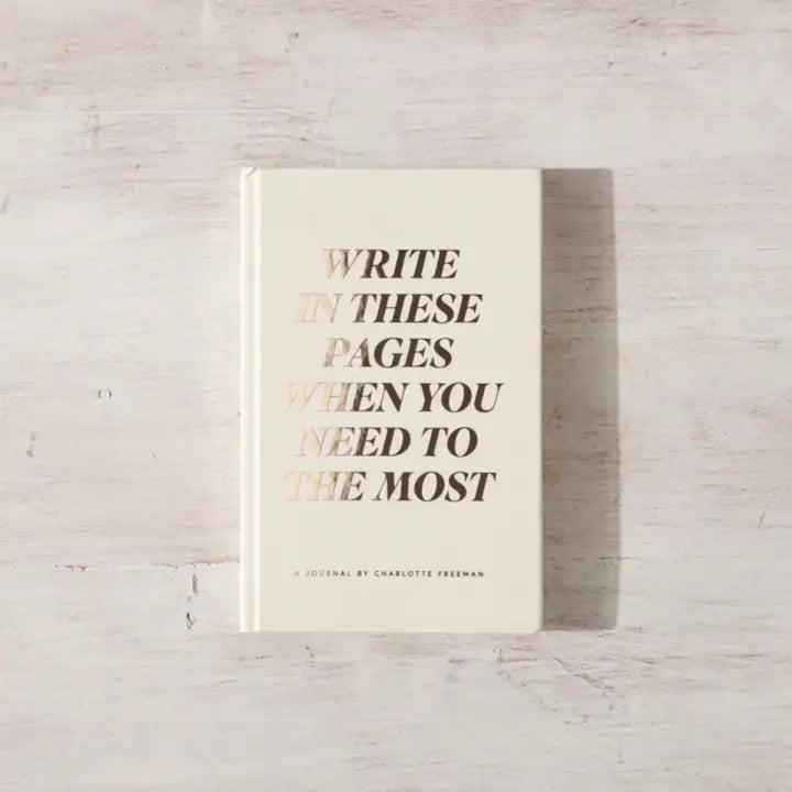 Write in These Pages Journal