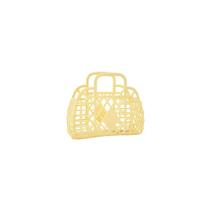 Retro Basket Jelly Bag - Yellow