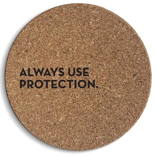 Protection Cork Coaster Six-Pack