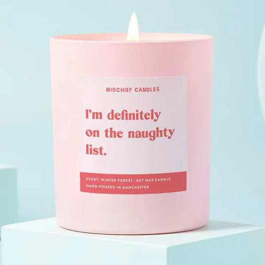 Naughty List Candle