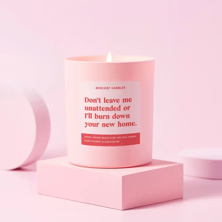 Funny Housewarming Gift Candle