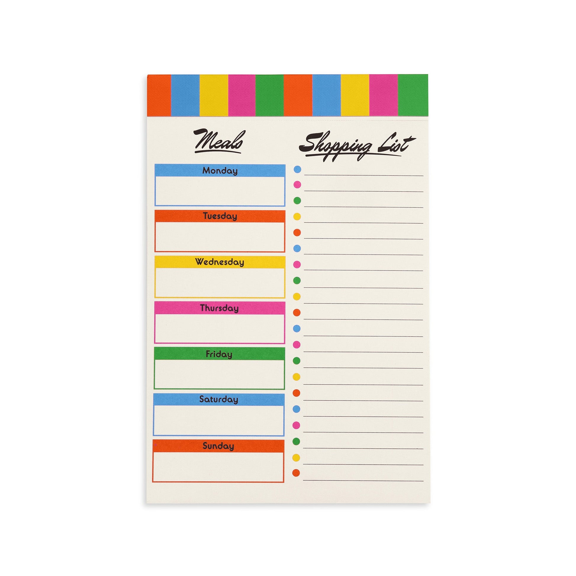 Magnetic Shopping List