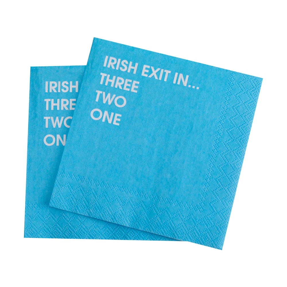 Irish Exit Napkins