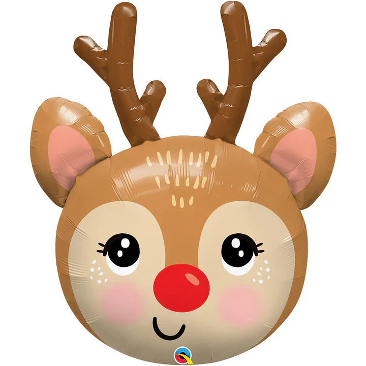 35" Red Nose Raindeer Packaged