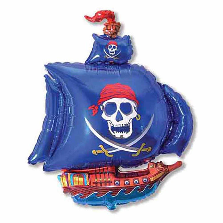 41" Pirate Ship Blue