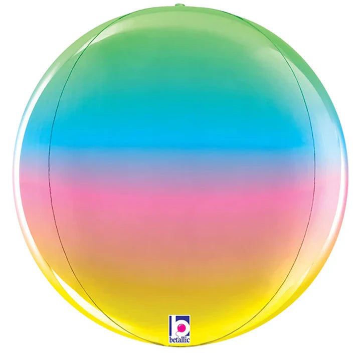 16" Dimensionals Rainbow Globe