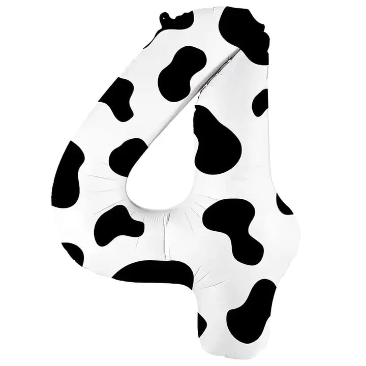 36" Cow Print Number - 4