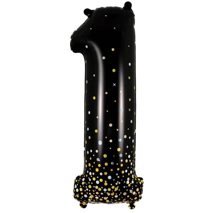 34" Oaktree Sparkling Fizz Holographic Black - 1