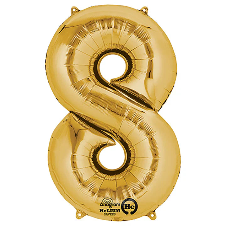 34" Anagram Gold Number - 8