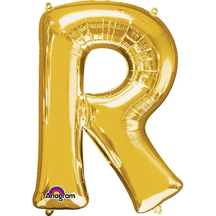 34" Anagram Gold Letter - R