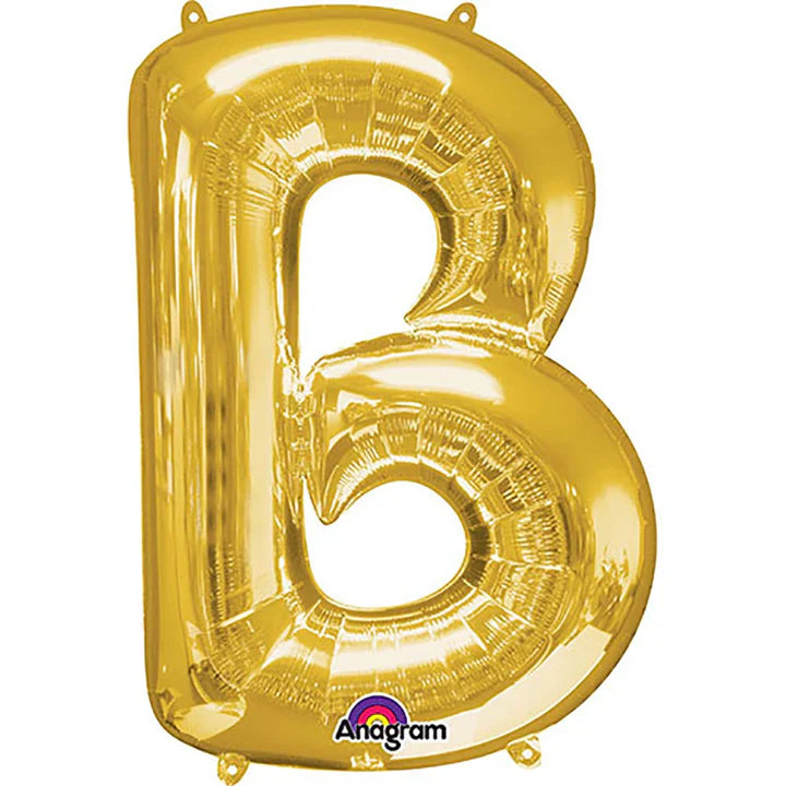 34" Anagram Gold Letter - B