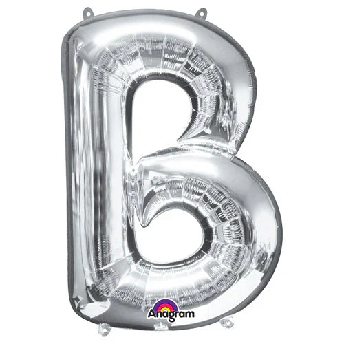 34" Anagram Letter - Silver - B