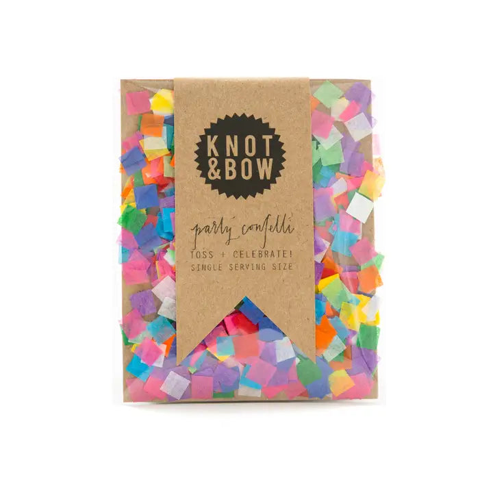 Tiny Rainbow Single Serving Size Confetti