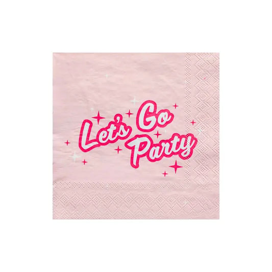 Lets Go Party Napkins