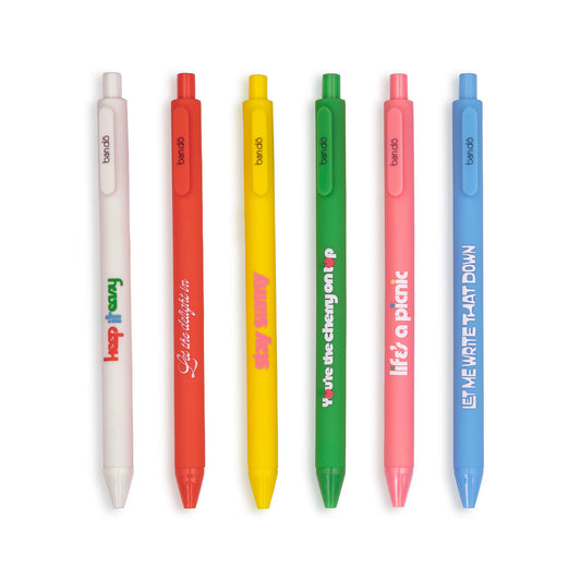 Write On Gel Pen Set, Assorted