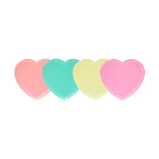 I Hearts Neon Plate set