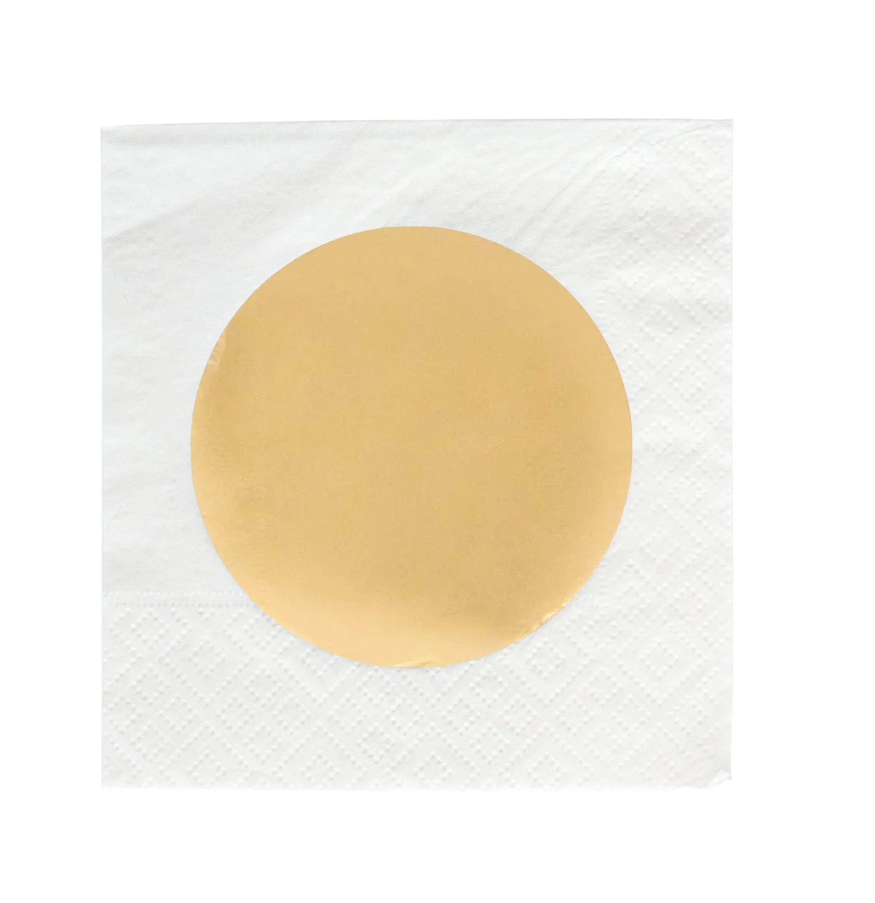 Gold Dot Cocktail Napkins