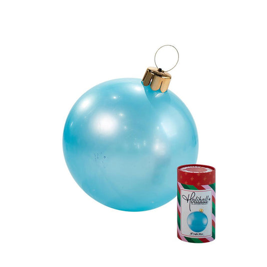 18" Medium Light Blue Holiball