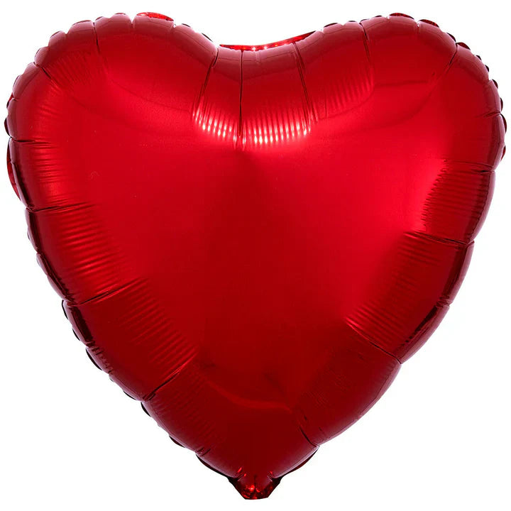 18" Metallic Heart