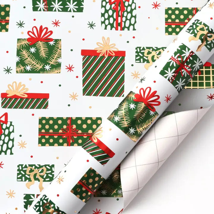 Holiday Wrapping Paper 30" X 10'