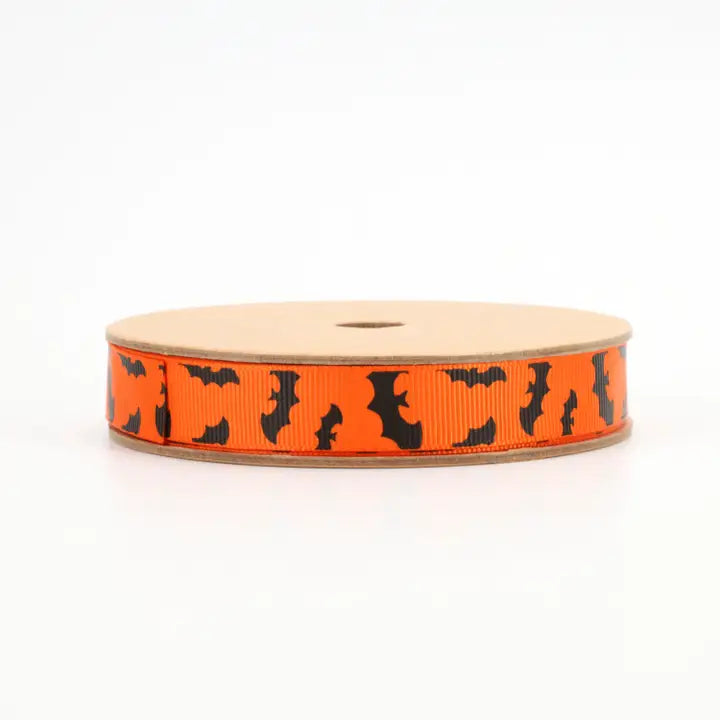 Printed Bat Wrapping Ribbon