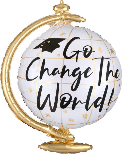 25" Go Change The World Globe