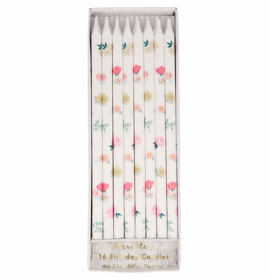 Floral Pattern Cake Candles (16)