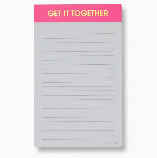 Get it Together - Lined Notepad