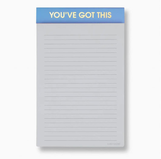 You've Got This - Lined Notepad