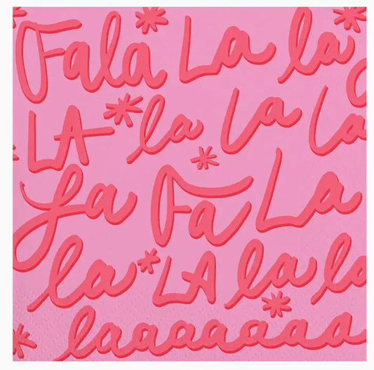 Falalala Beverage Napkins