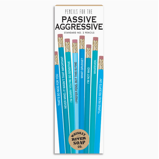 Pencils For the Passive Aggressive | Funny Pencils