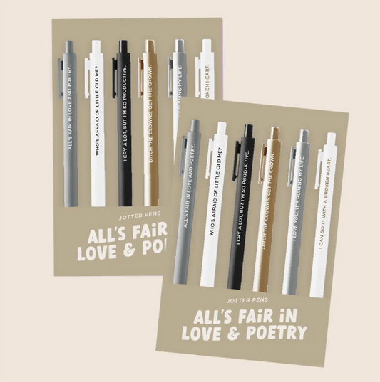 All is Fair Swiftie Jotter Pens